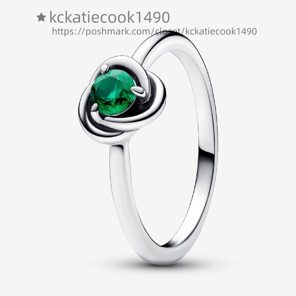 Pandora Jewelry - Pandora May Birthstone Eternity Circle Ring